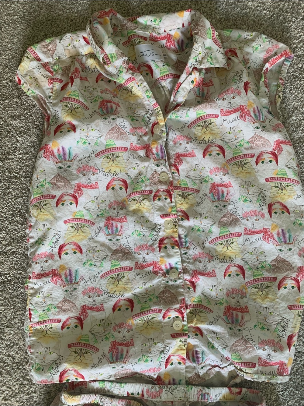 THE CAT’S PAJAMAS Set XS - Picture 3 of 12